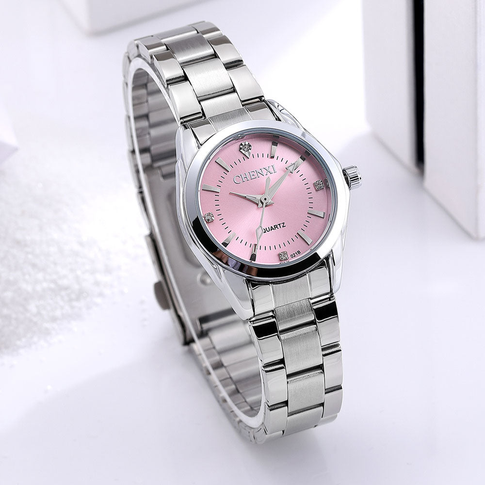 Luxury Women's Watch - Rose Silver