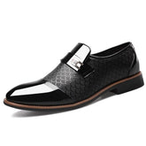Non-slip Men's Leather Dress Shoes