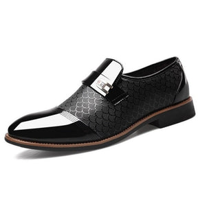 Non-slip Men's Leather Dress Shoes