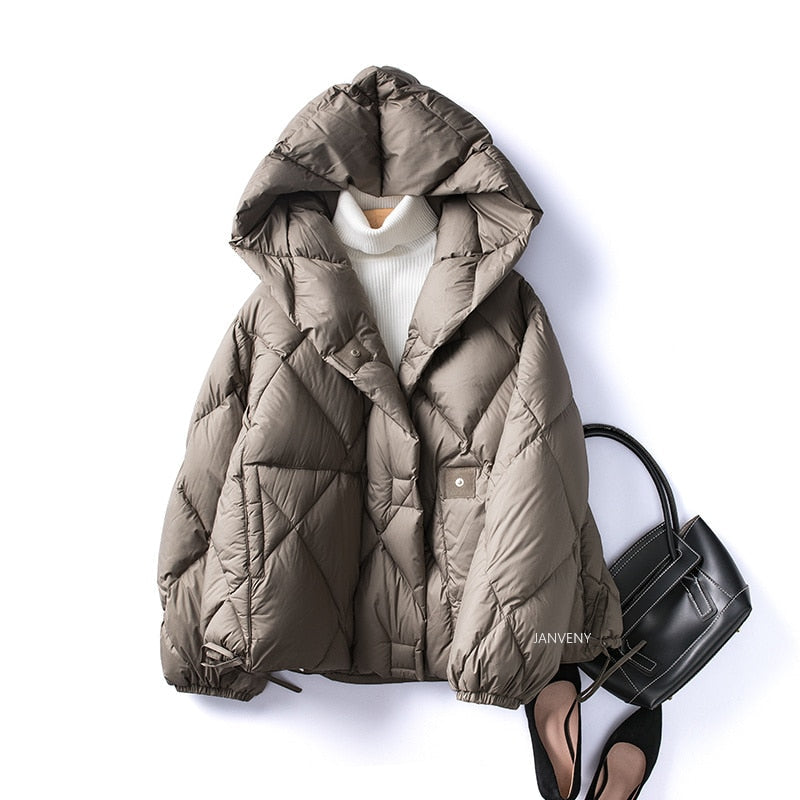 Puffer Diamond Coat Outwear Jacket