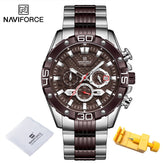 NaviForce Men's Stainless Steel Watch