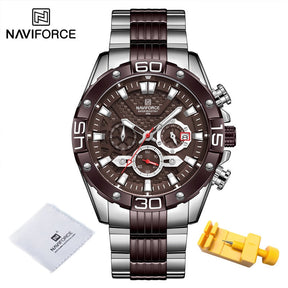 NaviForce Men's Stainless Steel Watch