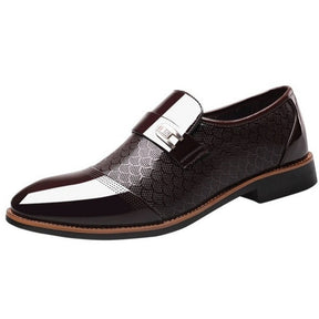 Non-slip Men's Leather Dress Shoes