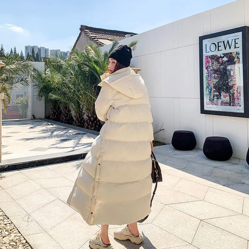 Loewe 2024 Women's Goose Down Parka Overcoat