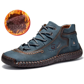 Handcrafted Velvet Leather Men's Shoes