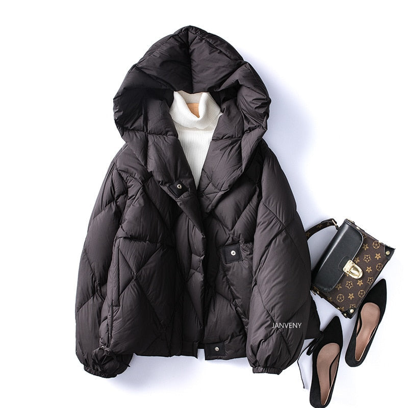 Puffer Diamond Coat Outwear Jacket