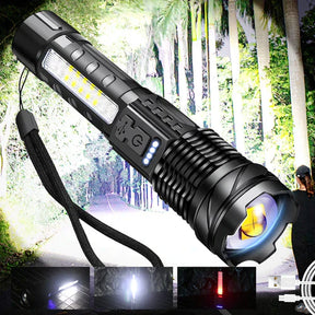 Military Flashlight LaserPro Titanium® - The Most Powerful in the World [SUPER STOCK CLEARANCE + GIFTS ONLY TODAY]