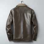 Veste en cuir Leandro