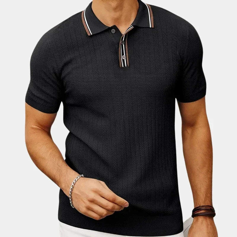 Kingston Knitted Polo Shirt