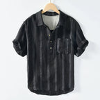 Chemise rétro en lin Ralf Simons
