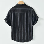 Chemise rétro en lin Ralf Simons
