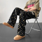 Pantalon coupe droite Marcello Mosaic