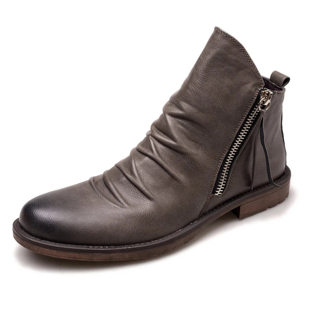 Bottines Chelsea en cuir Monte Cavali