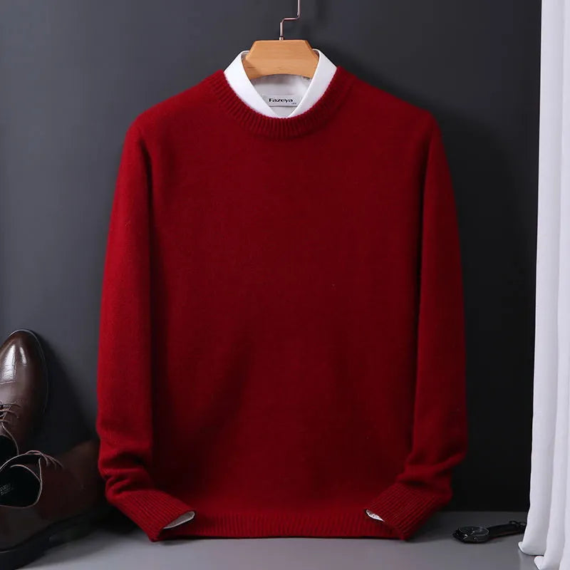 Pull en cachemire couture