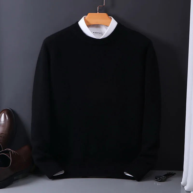 Pull en cachemire couture
