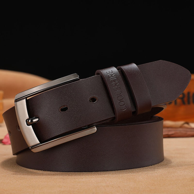 Men's Cowboy Style Genuine Leather Belt