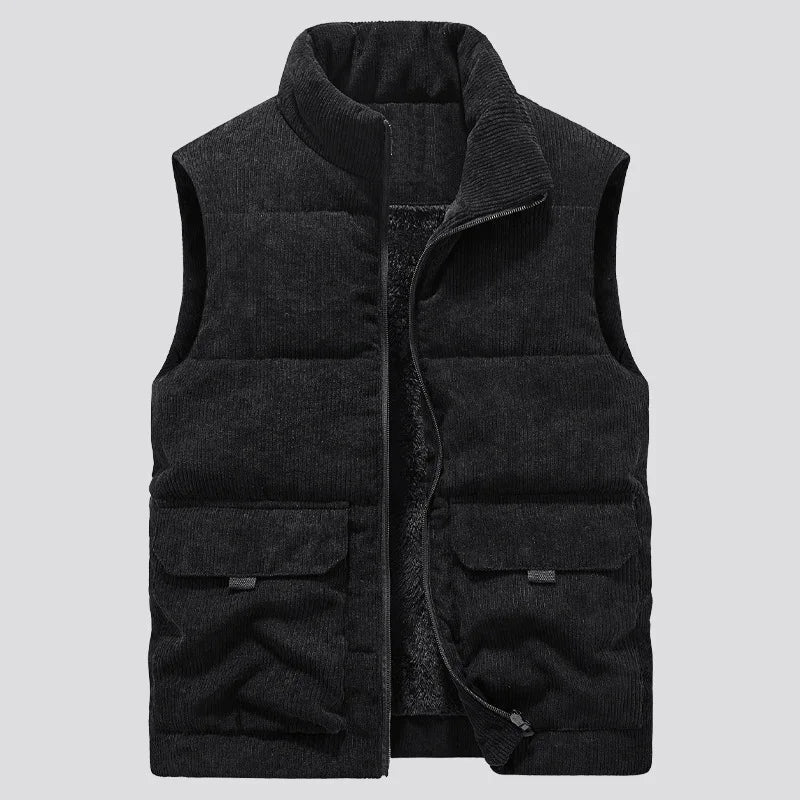 Gilet en velours côtelé Raphael Dumont