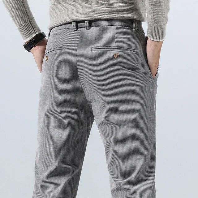 Chino en velours côtelé Charles Noble