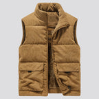 Gilet en velours côtelé Raphael Dumont