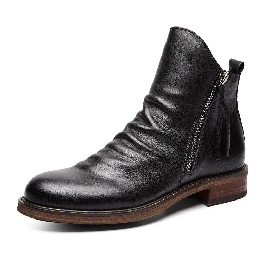 Bottines Chelsea en cuir Monte Cavali