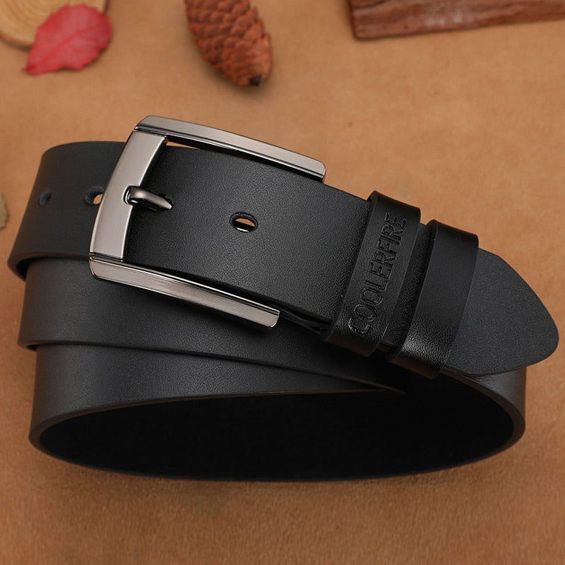 Men's Cowboy Style Genuine Leather Belt
