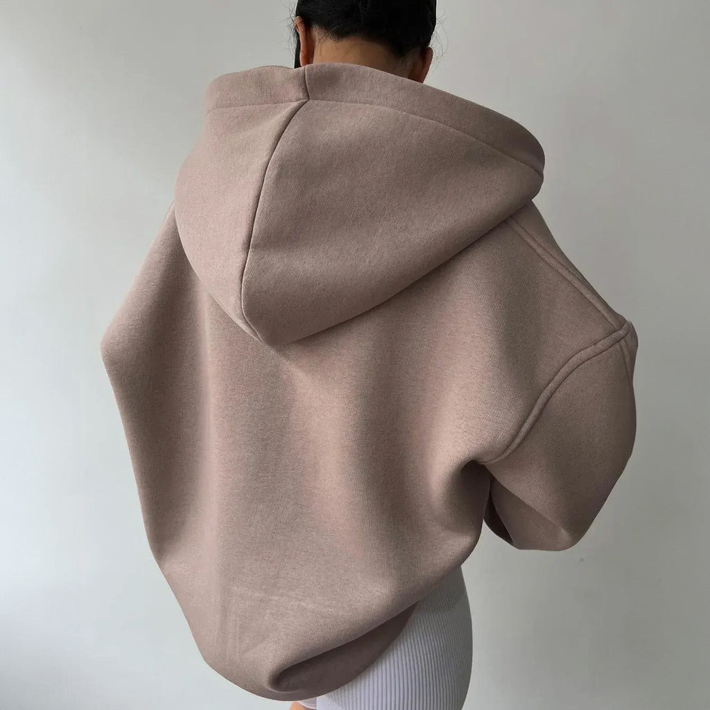 Sweat à capuche oversize d'automne Cabella