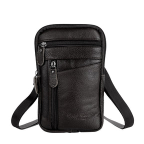 Genuine Leather Men's Shoulder Bag