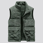 Gilet en velours côtelé Raphael Dumont