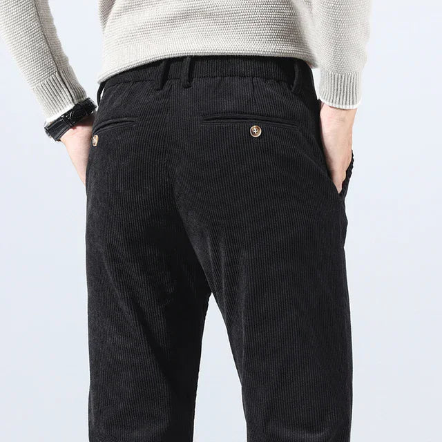 Chino en velours côtelé Charles Noble