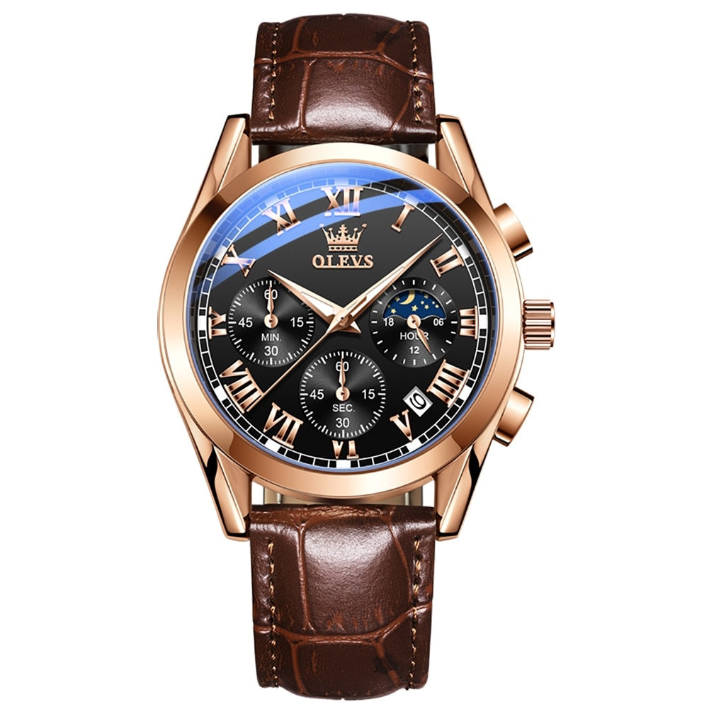 OLEVS Moon Men's Watch