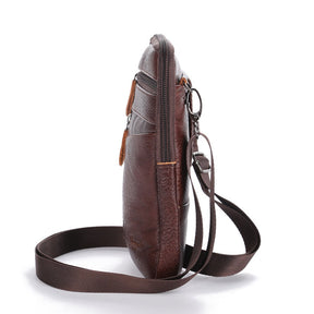 Genuine Leather Men's Shoulder Bag