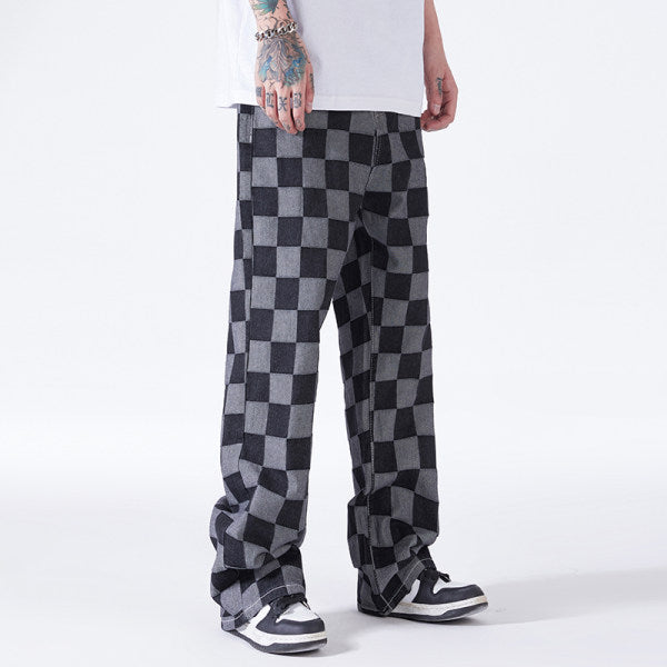 Metropolitan Custom Checkered Jeans