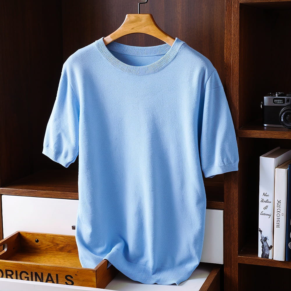T-shirt en cachemire de Mongolie Emiliano