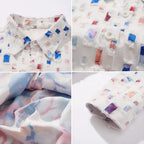Chemise en jean effiloché Alexander Chavelir