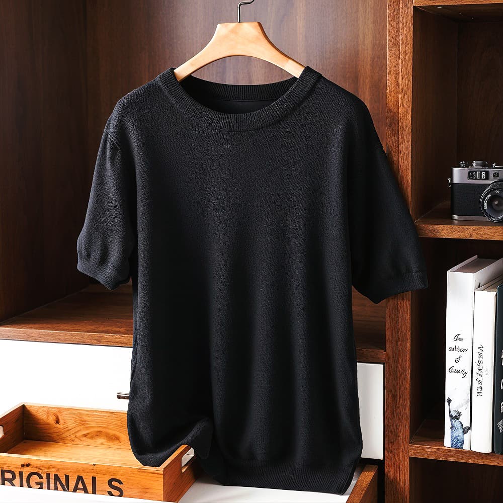 T-shirt en cachemire de Mongolie Emiliano