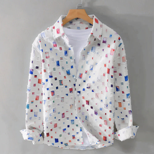 Alexander Chavelir Frayed Denim Shirt