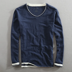 Chemise à manches longues en coton Ryoku