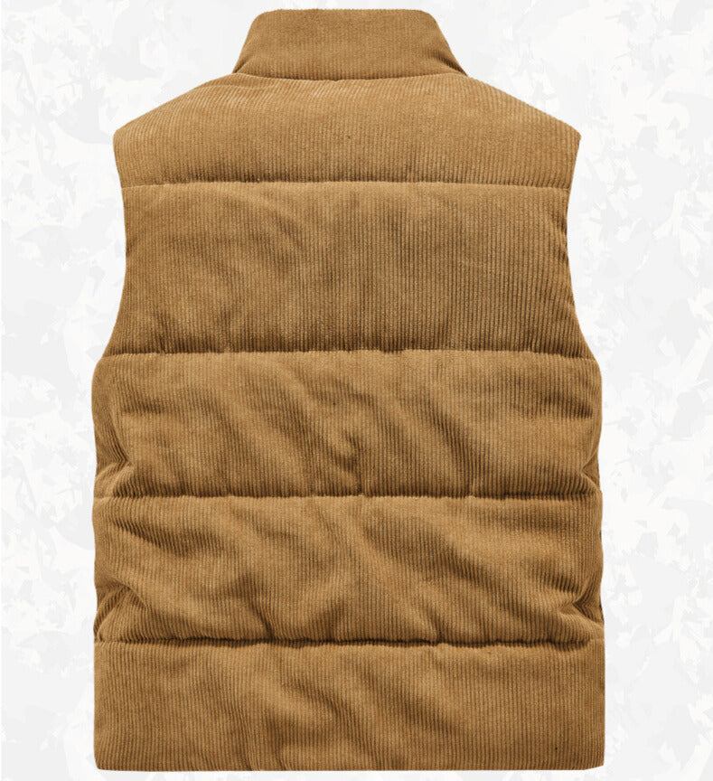 Gilet en velours côtelé Raphael Dumont
