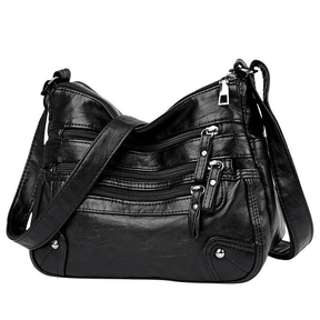 Multilayer Leather Women's Bag