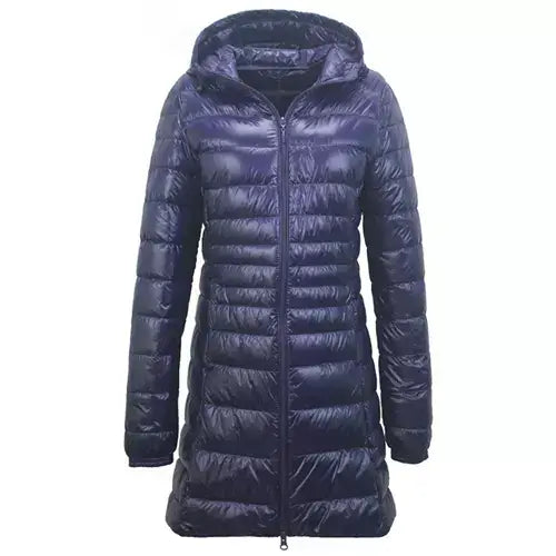 Women's Puffer Goose Down Overcoat - Portable