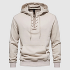 Sweat à capuche Valhalla en coton à lacets
