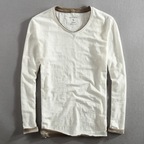 Chemise à manches longues en coton Ryoku