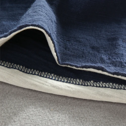 Chemise à manches longues en coton Ryoku