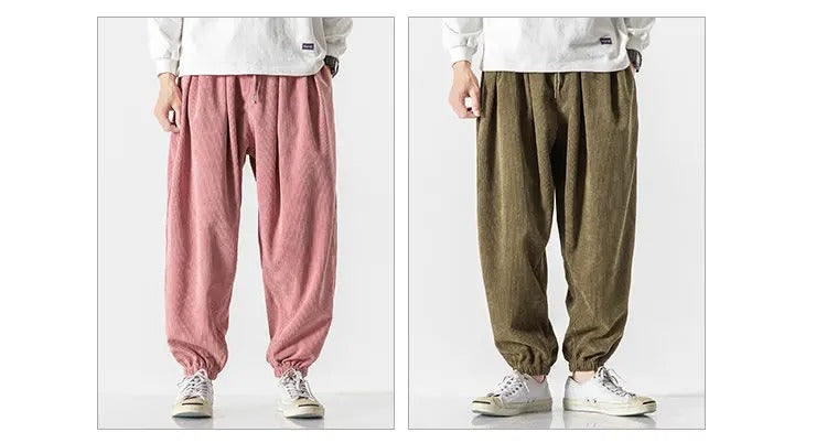 Pantalon en velours côtelé Carter