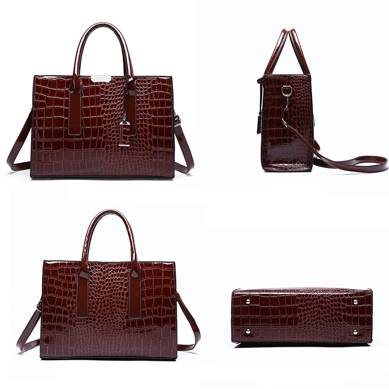 Crocodile Leather Women's Bag