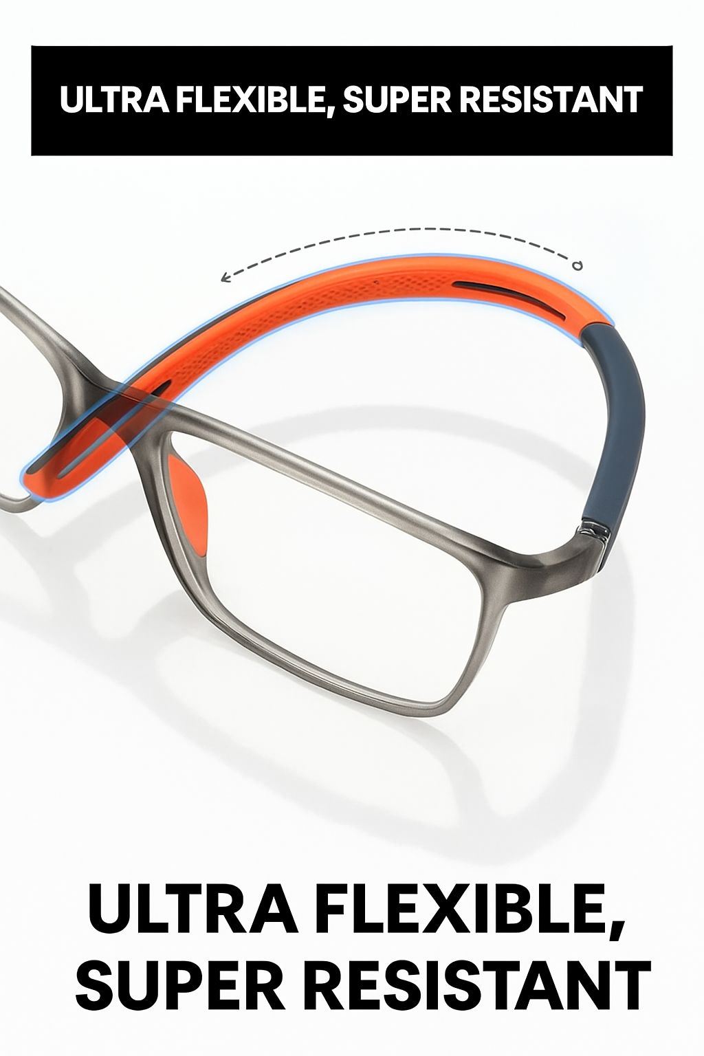 BUY 1 GET 2 – Ultra Focus Adjustable Reading Glasses | Unisex Flexy Frame
