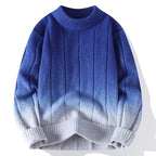 Pull ras du cou dégradé Cascade