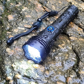Military Flashlight LaserPro Titanium® - The Most Powerful in the World [SUPER STOCK CLEARANCE + GIFTS ONLY TODAY]