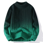 Pull ras du cou dégradé Cascade
