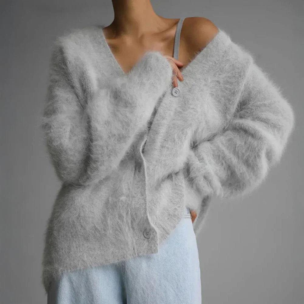 Cardigan duveteux Fioré